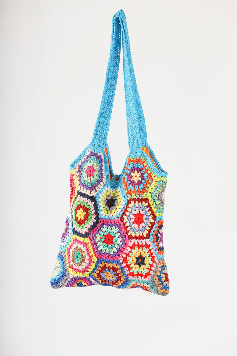 Assorted Embroidery Jute Crochet Bag, Size: 4Inches at Rs 360/piece in  Meerut